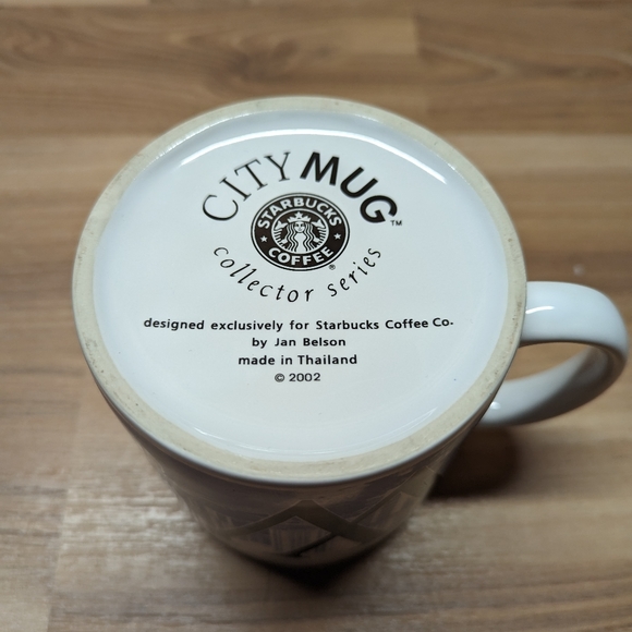 2002 Starbucks Waikiki City Mug Collector Series Coffee Mug - Picture 4 of 4
